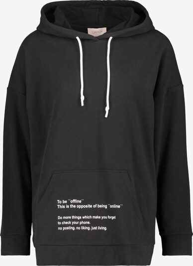 Cartoon Sweatshirt in schwarz / weiß, Produktansicht