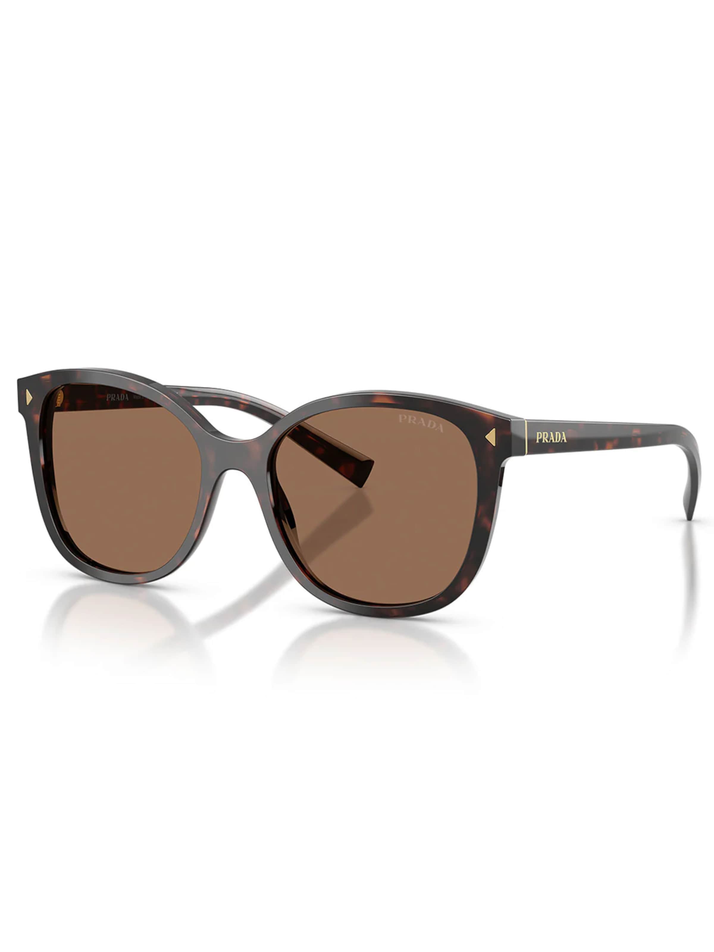 PRADA Sonnenbrille 'Prada  PR22ZS 17N06B'‌‌ in Braun: Vorderseite