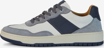 Boggi Milano Sneakers laag in Blauw: voorkant