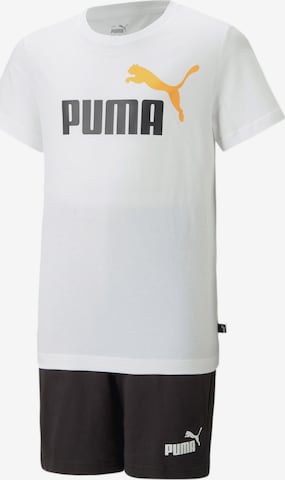 PUMA Joggingová súprava - Čierna: predná strana