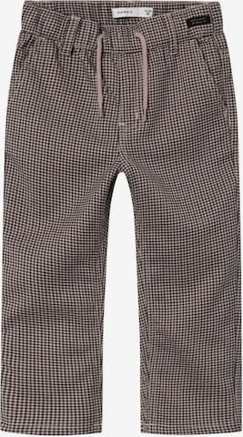 NAME IT Regular Broek in Bruin: voorkant