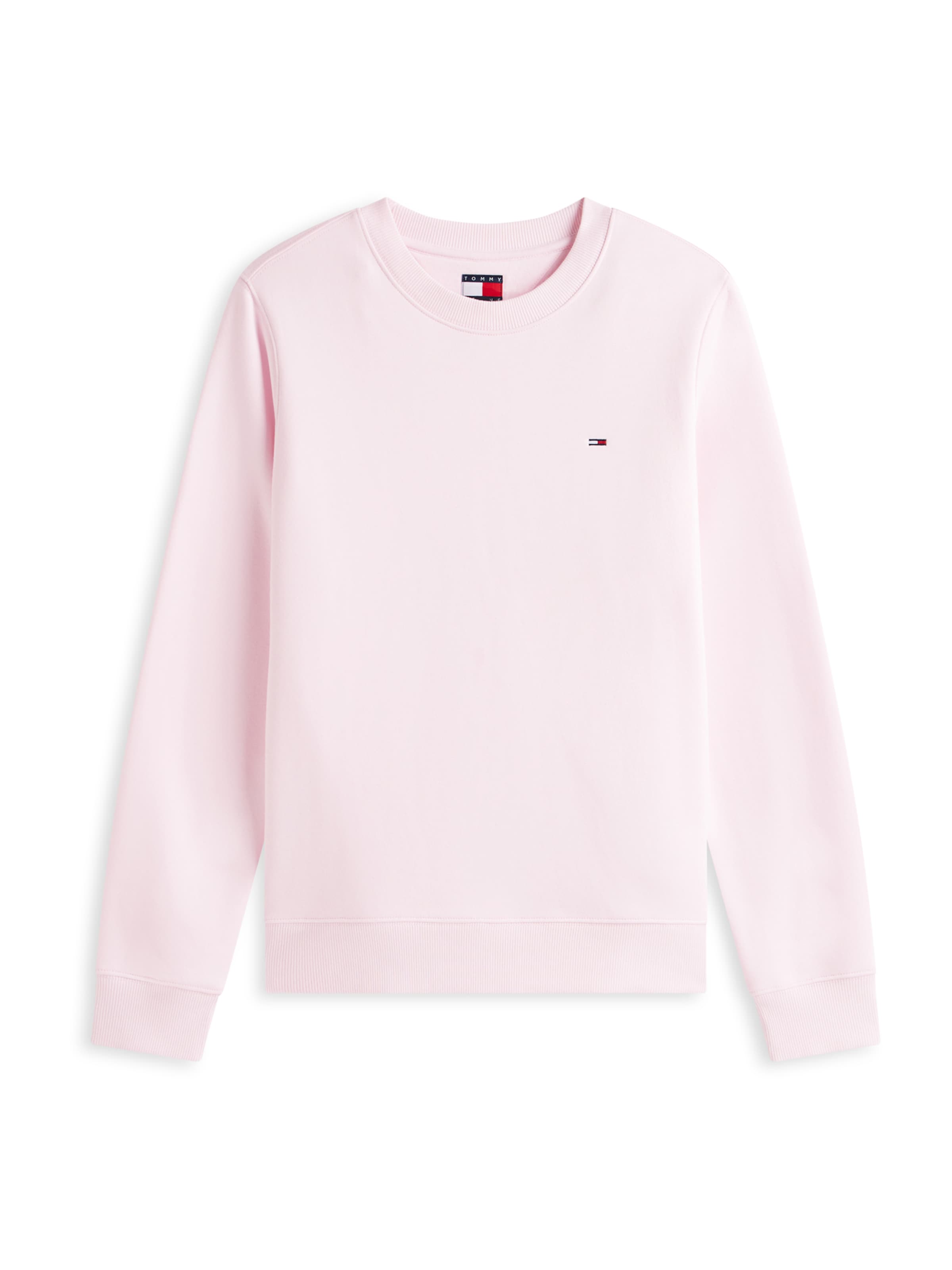 Tommy Jeans Μπλούζα φούτερ σε ροζ: μπροστά