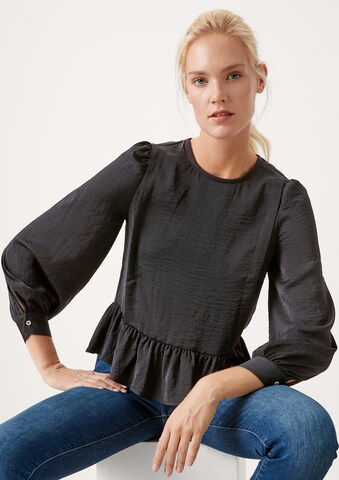 s.Oliver Blouse in Black