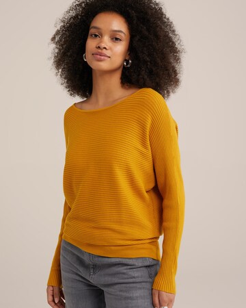 Pullover di WE Fashion in giallo: frontale