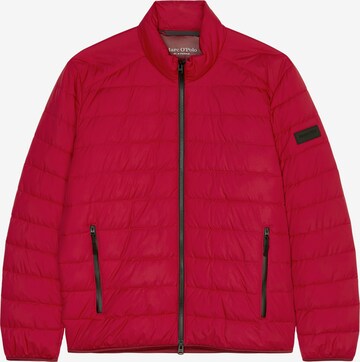 Veste mi-saison Marc O'Polo en rouge : devant