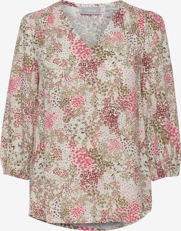 Fransa Blouse in Pink: front