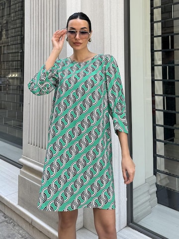 For You Moda Jurk in Groen