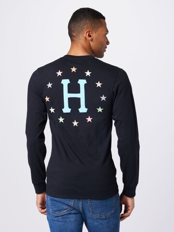 HUF - Camiseta 'PUFF GALAXIES' en negro