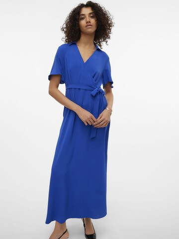 Robe-chemise 'Manni' VERO MODA en bleu