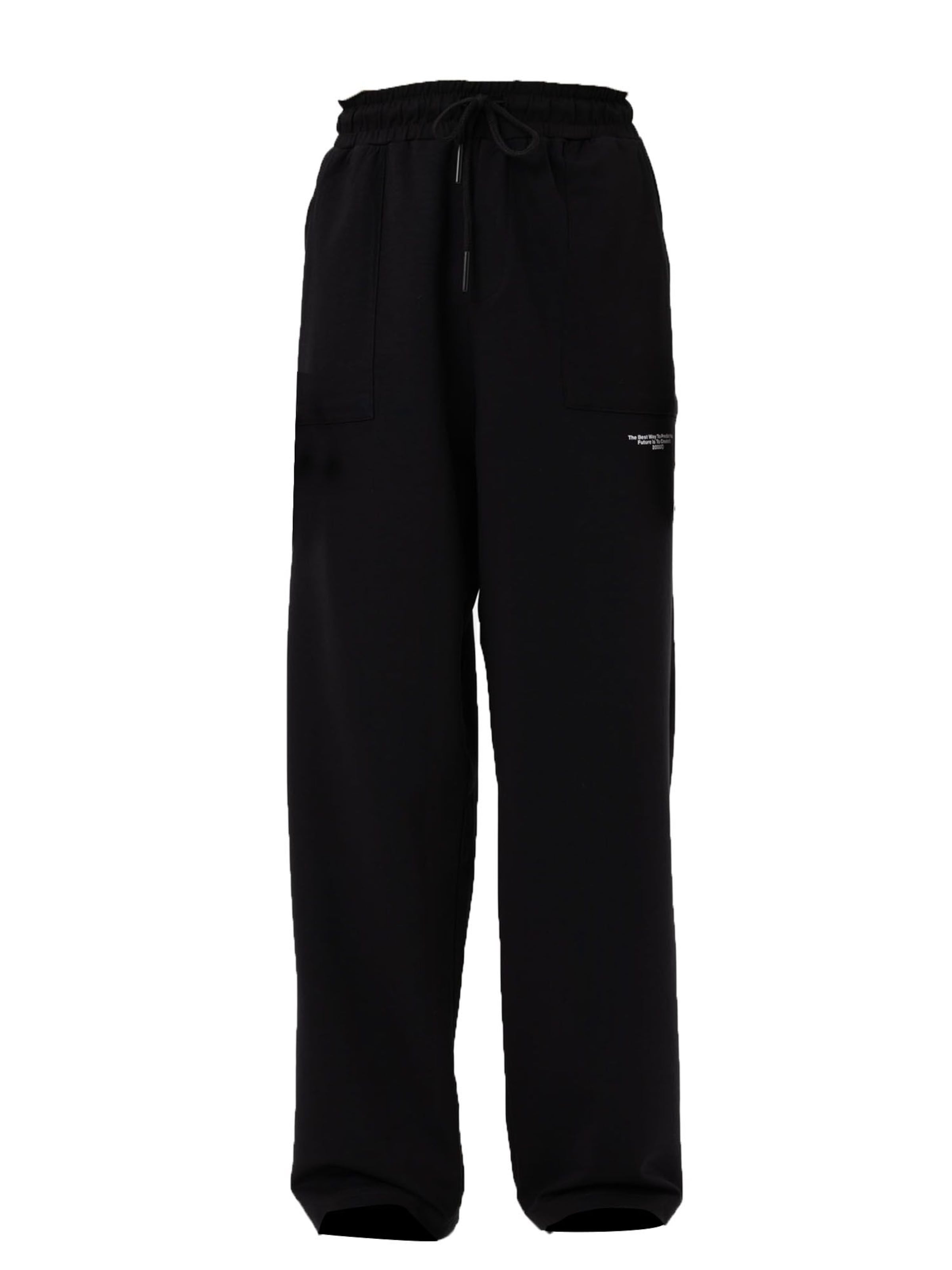 Pantaloni di VAMOS CLO in nero: frontale