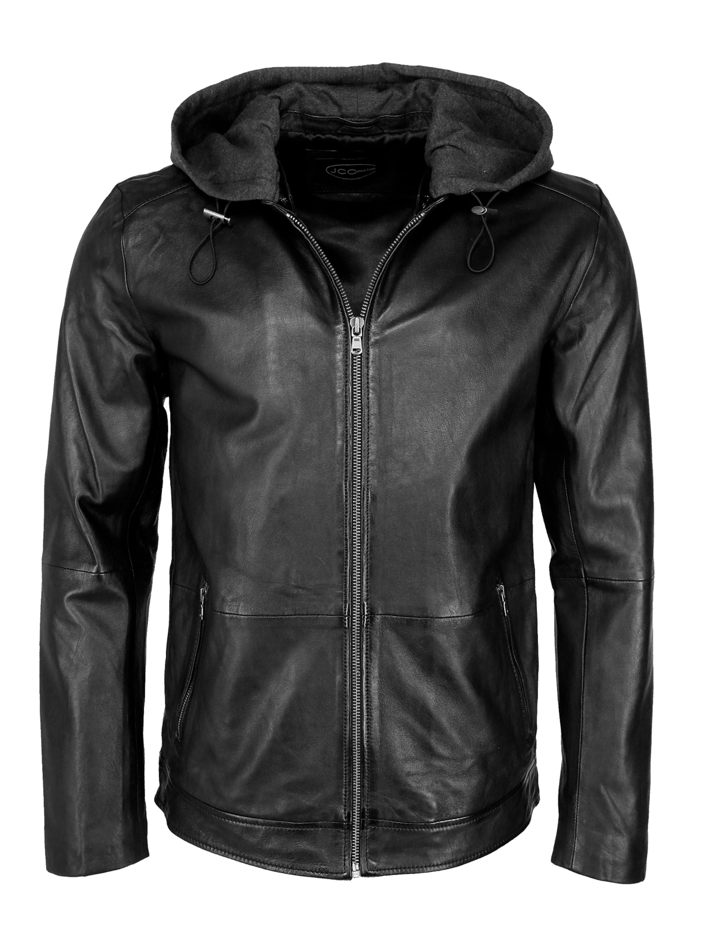 JCC Tussenjas in Zwart: voorkant