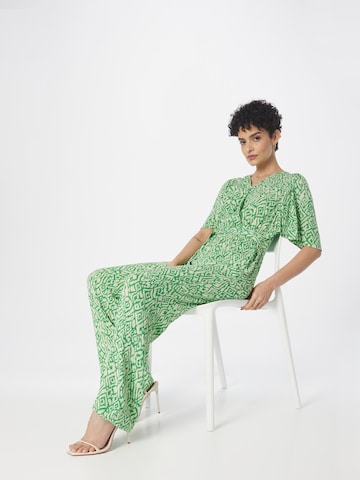 ICHI Jumpsuit 'MARRAKECH' i grön