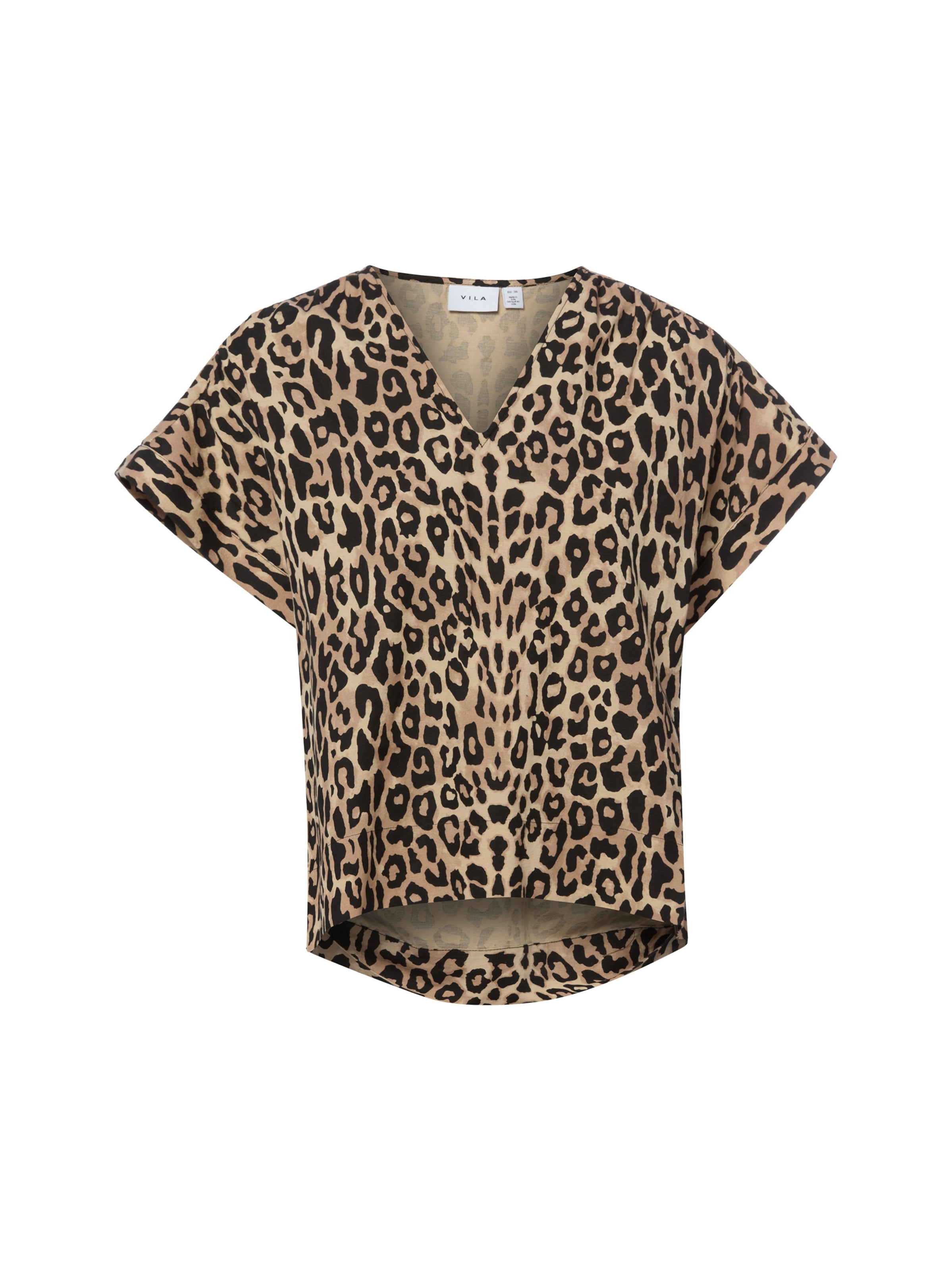 VILA T-shirt ' Prisilla ' en XS en beige / marron chiné, Vue avec produit