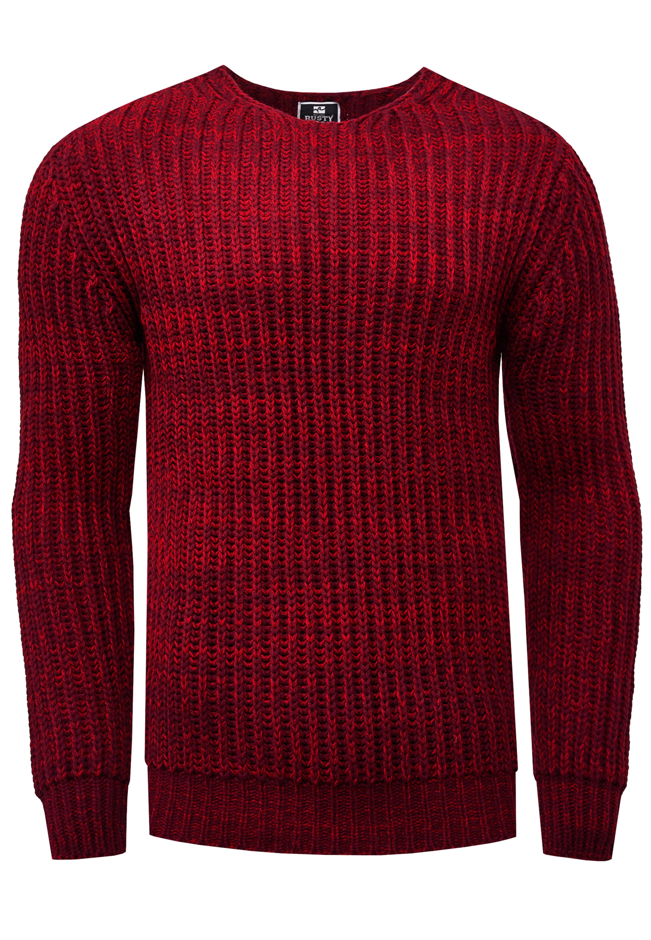 Rusty Neal Pullover in Rot: Vorderseite