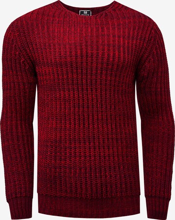 Rusty Neal Sweater in Red: front