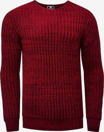 Rusty Neal Pullover in Rot: predná strana