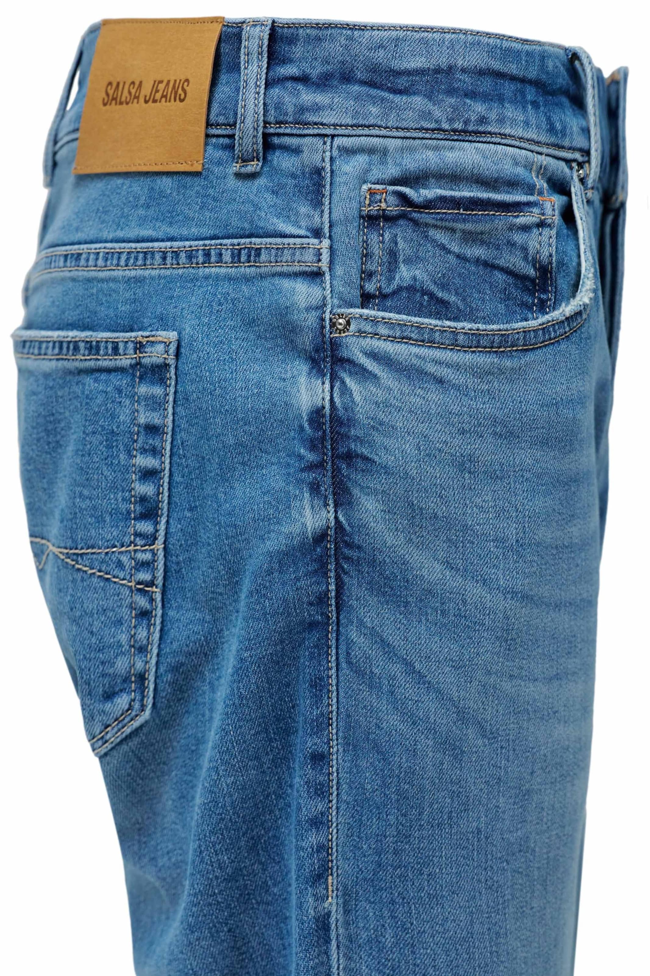 Salsa Jeans Slimfit Jeans in Blauw