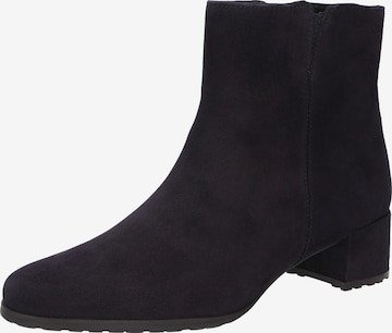 Bottines SIOUX en bleu : devant