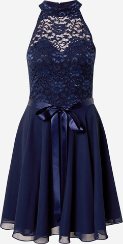 SWING - Vestido de gala en azul: frente