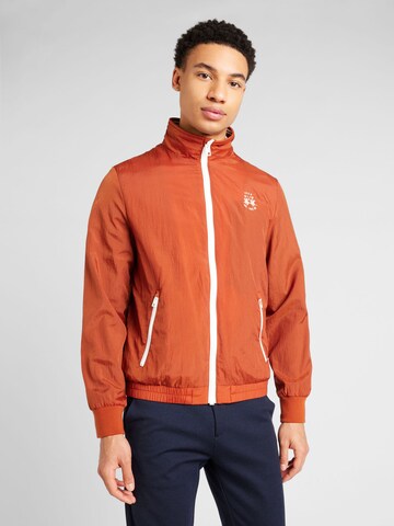 La Martina Between-season jacket in Red: front