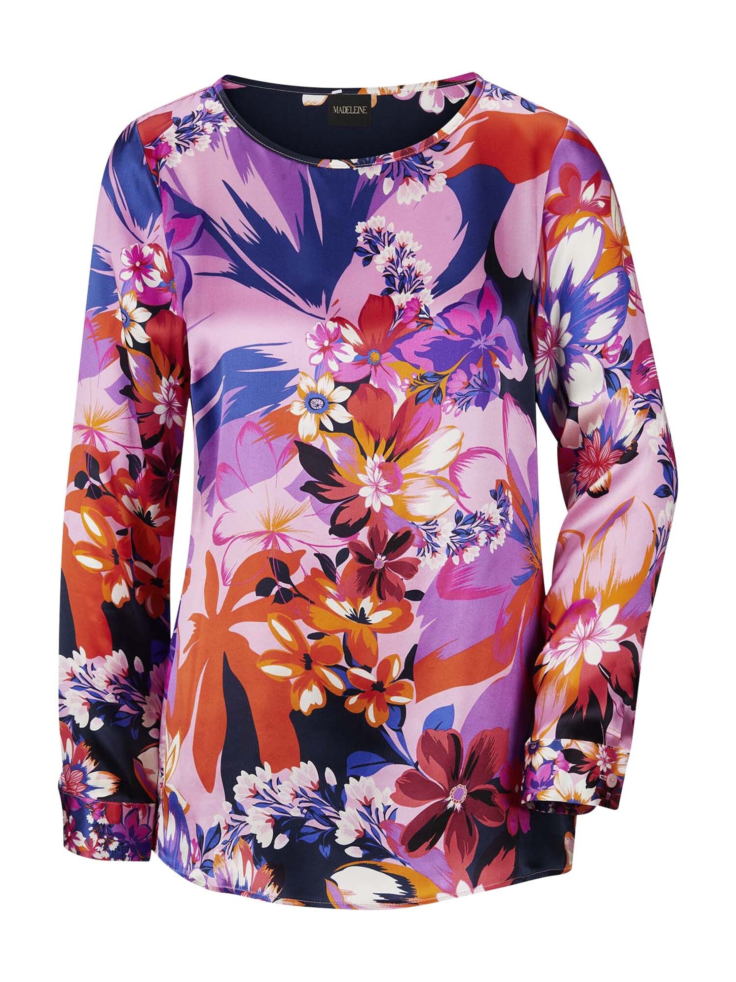 Chemisier MADELEINE en rose : devant