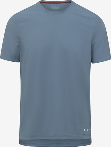 T-Shirt fonctionnel 'Nadym' Born Living Yoga en bleu : devant