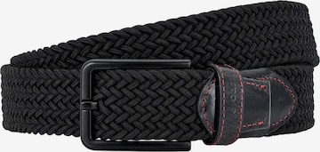 PIERRE CARDIN Belt 'Basic' in Black: front