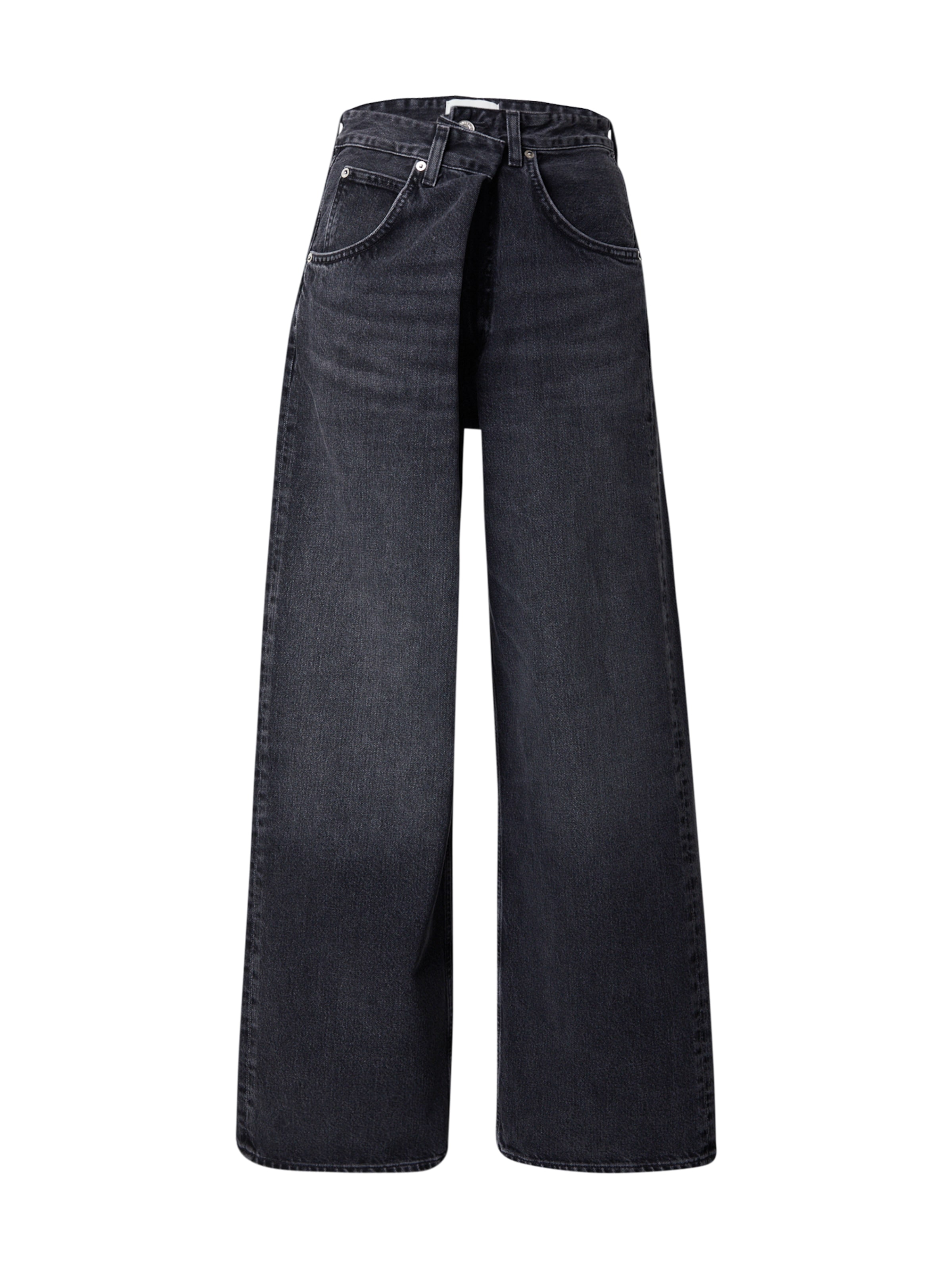 Baggy Jeans di AGOLDE in nero: frontale