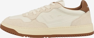 Baskets basses ' Ventura ' Flamingos' Life en beige : devant