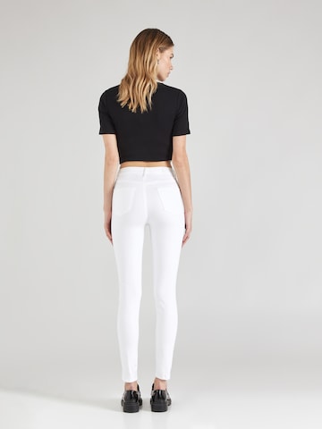 Tally Weijl Skinny Παντελόνι σε λευκό