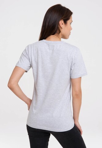 LOGOSHIRT Shirt 'Der kleine Maulwurf' in Grau