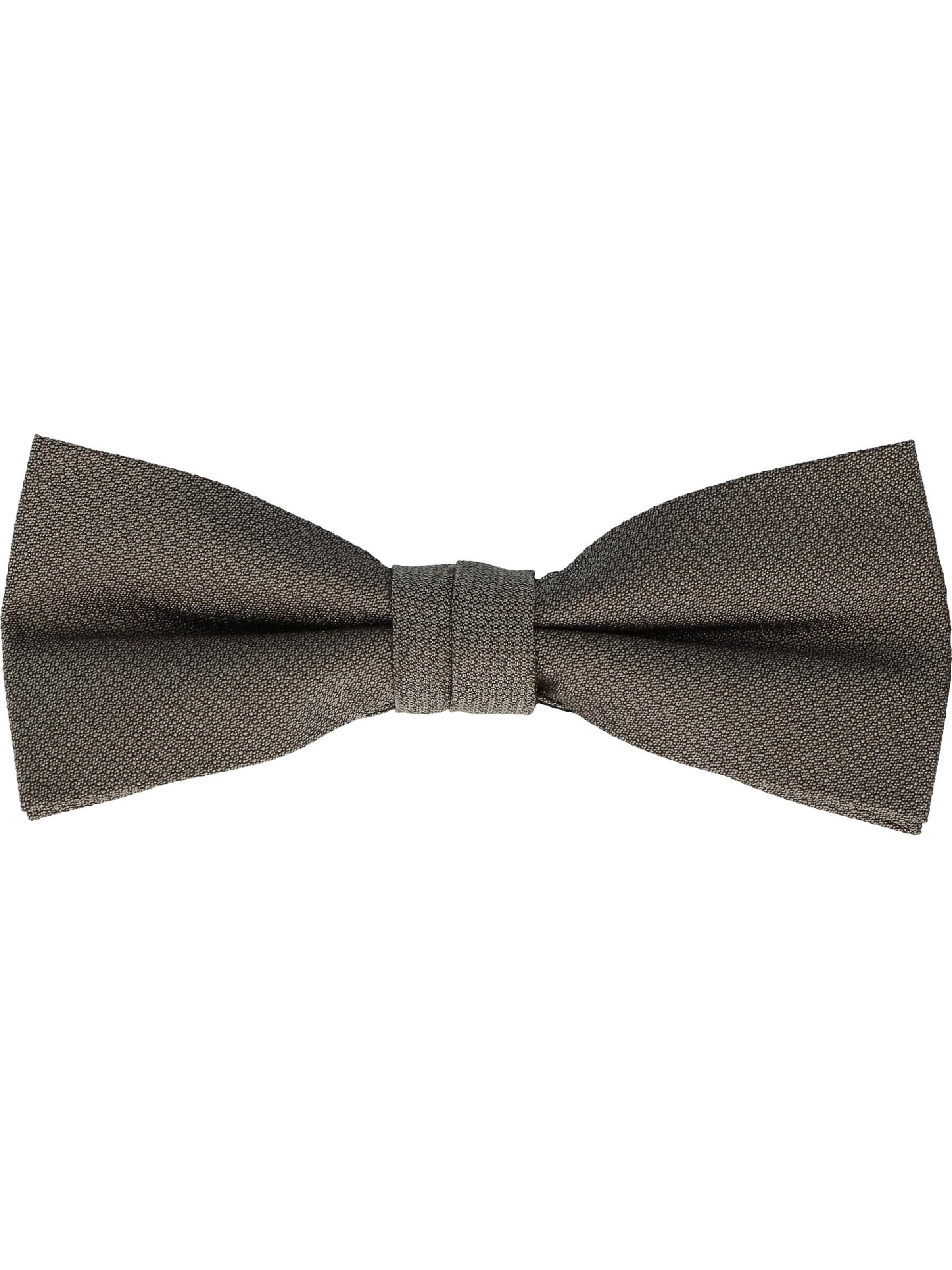 WILLEN Bow Tie 'Uni Struktur' in Grey: front