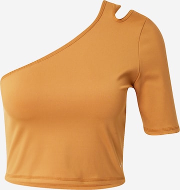 PUMA Functioneel shirt in Bruin: voorkant