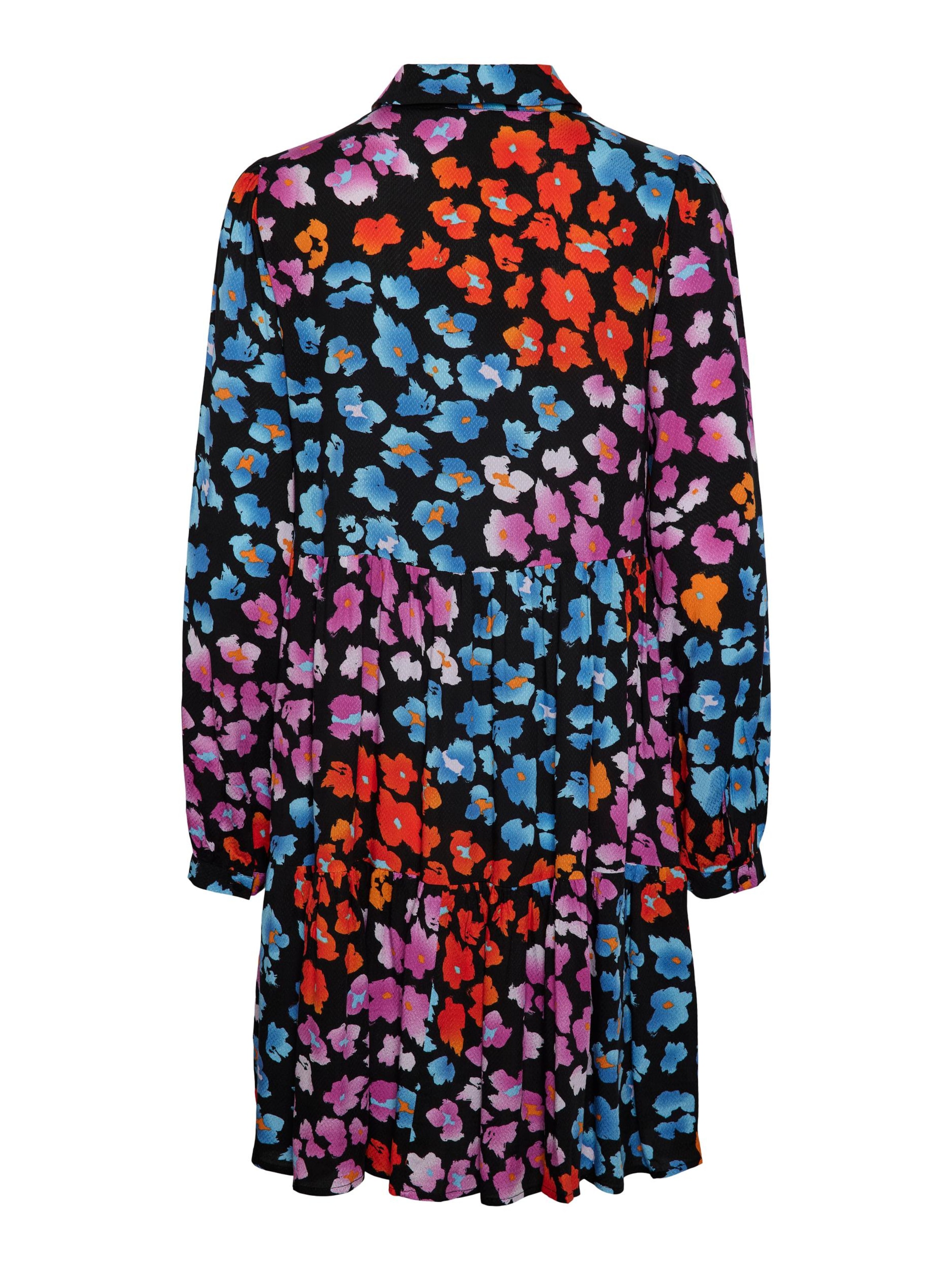 YAS Платье-рубашка 'YASALIRA' в Черный