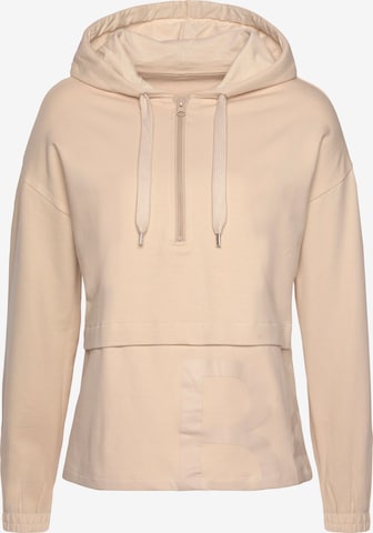 BENCHSweater majica - bež boja: prednji dio