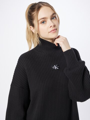 Rochie tricotat de la Calvin Klein Jeans pe negru