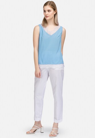 HELMIDGE Top in Blauw: voorkant