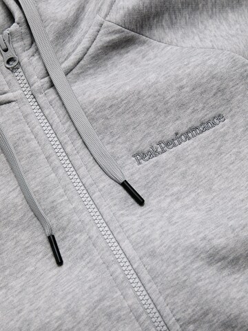 PEAK PERFORMANCE Sweatshirt in Grijs