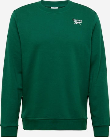 Reebok Sportsweatshirt 'IDENTITY' in Groen: voorkant