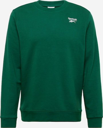 Sweat de sport 'IDENTITY' Reebok en vert : devant