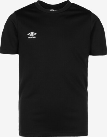 UMBRO Functioneel shirt in Zwart: voorkant