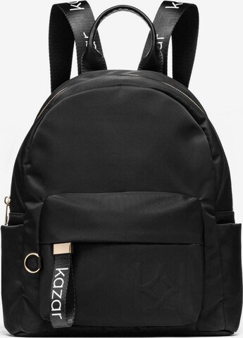 Kazar - Mochila en negro: frente