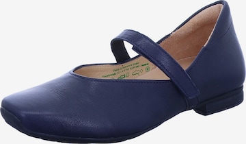 THINK! Riemchenballerina in Blau: Vorderseite