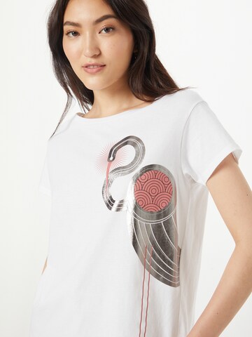 T-shirt Sisley en blanc