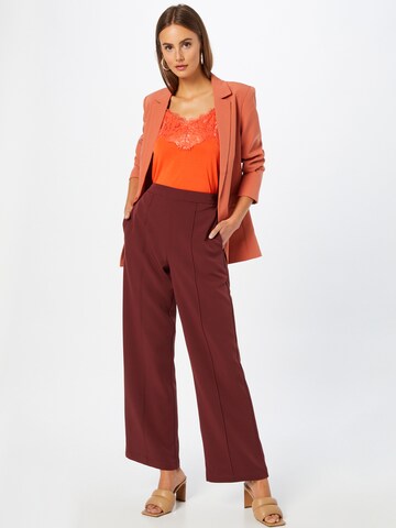 ICHI Top 'IHLIKE' in Orange