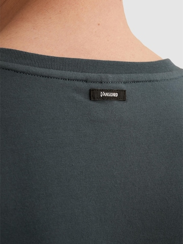 VANGUARD T-shirt 'T-shirt in cotton blend' i blå