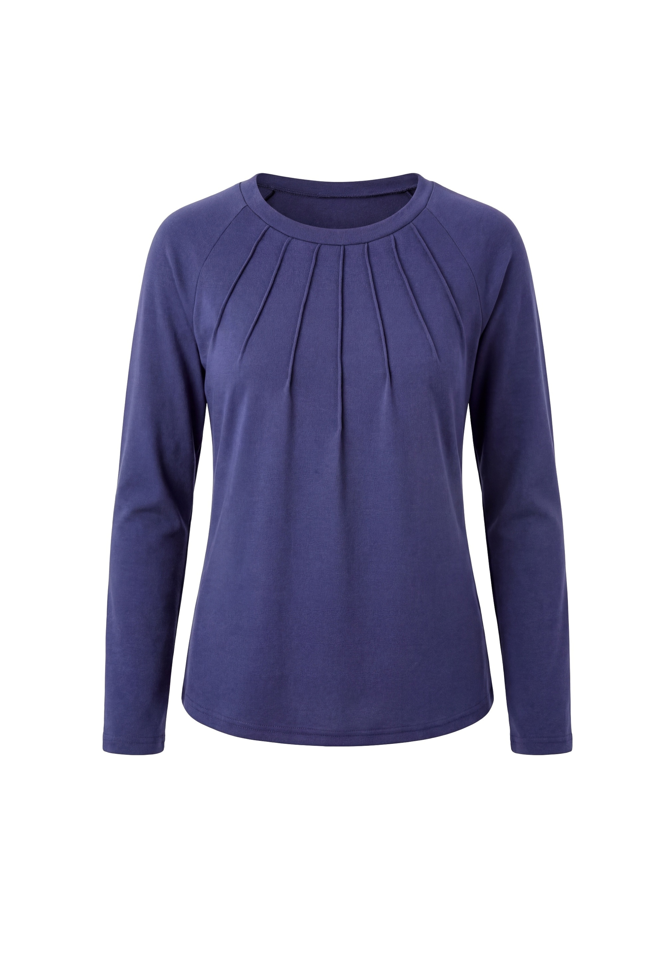 faina Shirt in Blau: Vorderseite