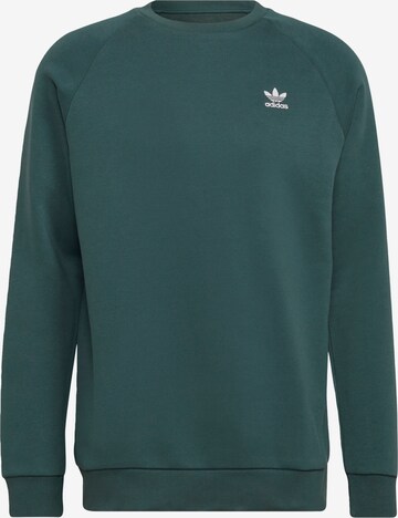 ADIDAS ORIGINALS - Sweatshirt 'Adicolor Essentials Trefoil' em verde: frente