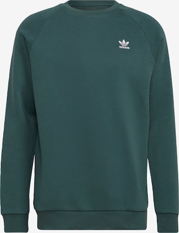 ADIDAS ORIGINALS Sweatshirt 'Adicolor Essentials Trefoil' i grøn: forside