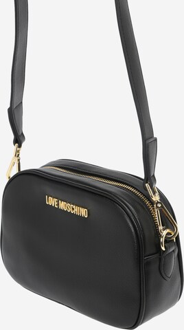 Love Moschino Чанта с презрамки в черно: отпред